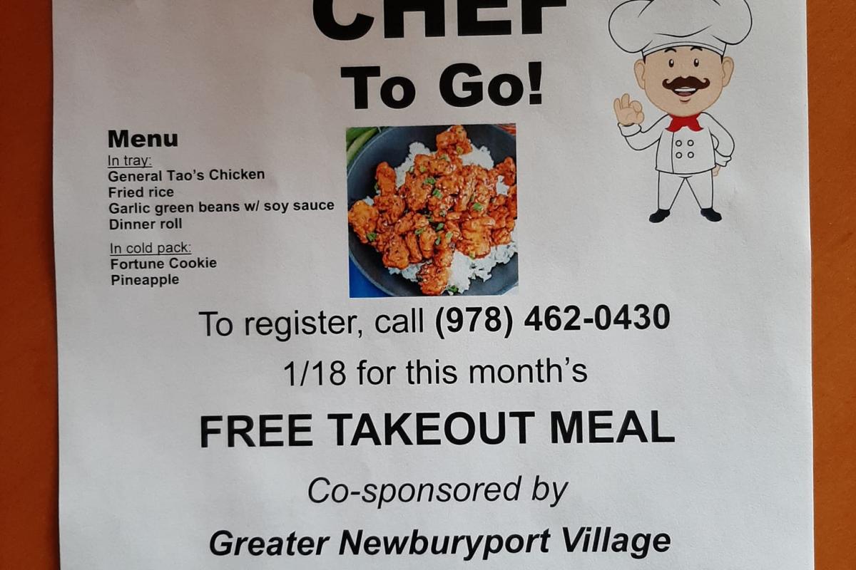 Flyer describing Traveling Chef Program