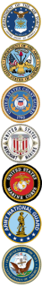 armed services logos
