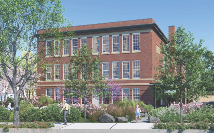 brown school rendering